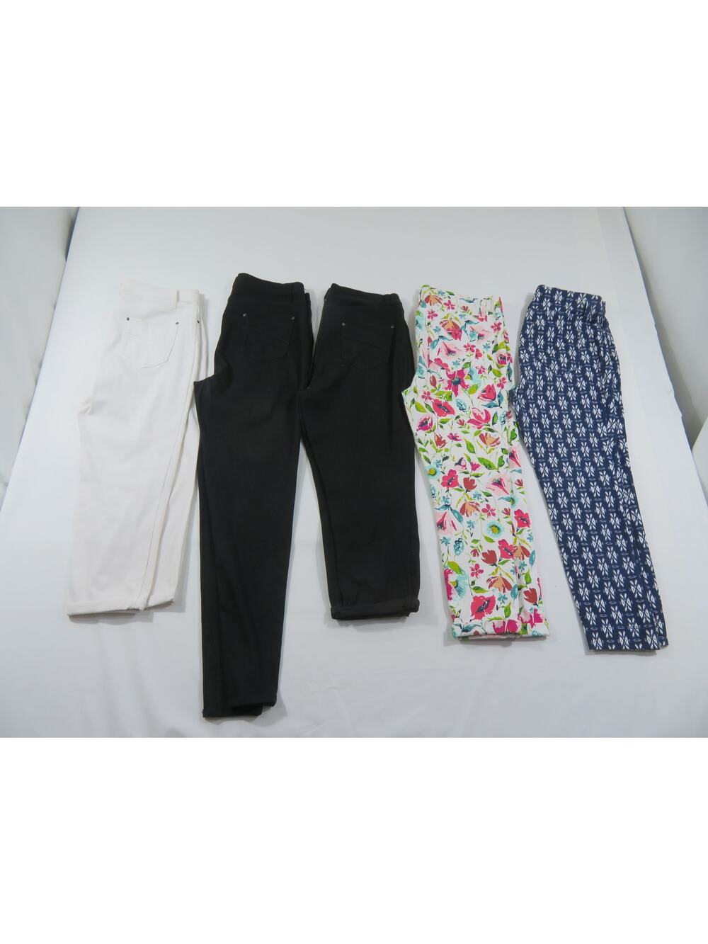 Time True Denim Pants Lot of 5 Multicolor Womens Sz 12-14